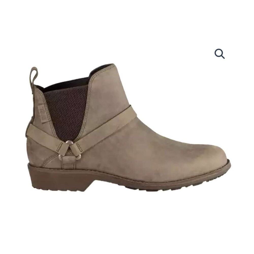 Teva Women’s De La Vina Dos Chelsea Boot Size 6.5 Taupe GUC